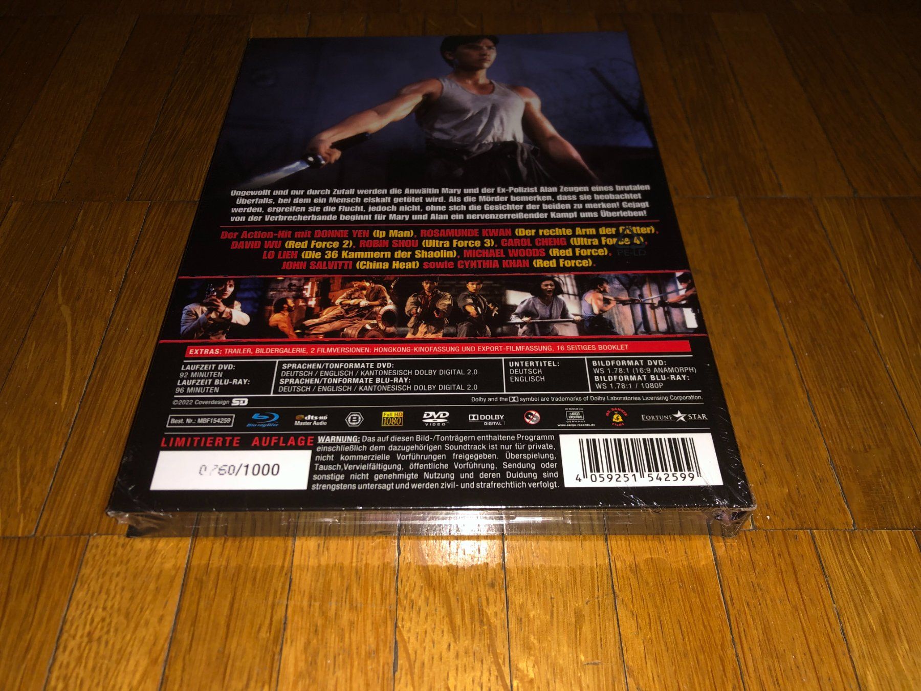 Tutti i DVDs: Tiger Cage 2 - Full Contact - MEDIABOOK - C - UNCUT – Nuovo e nell'imballaggio originale da Basel venduto da havsok 1