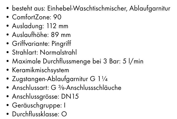 Axor Rubinetteria: 370 AXOR Starck Einhebel-Waschtischmischer 10111000 – Nuovo e nell'imballaggio originale da Derendingen venduto da Meisterstuecke 2