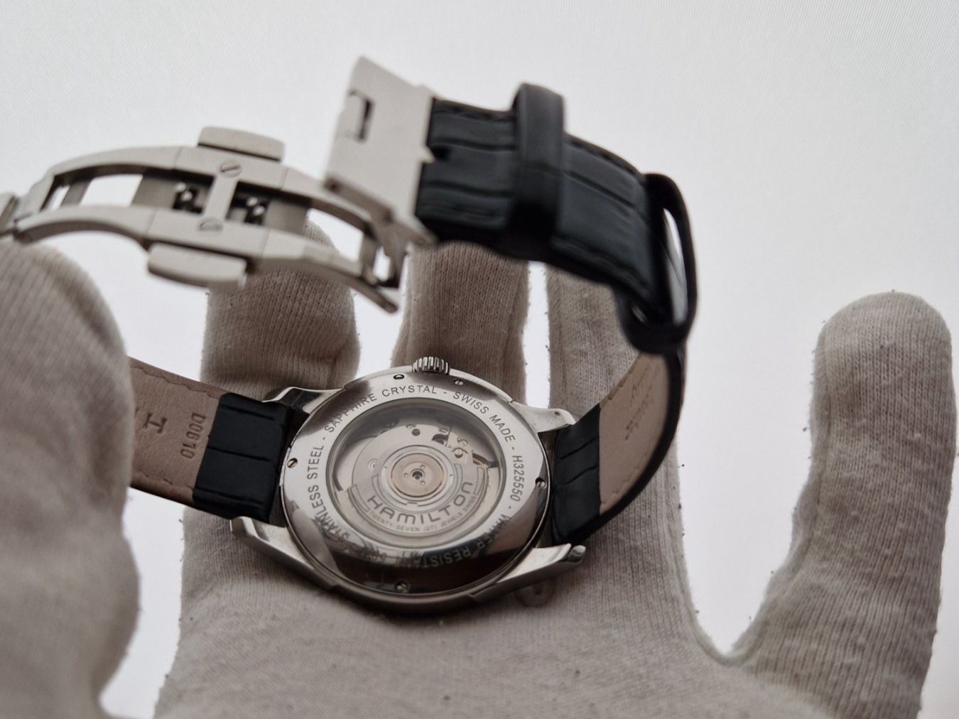 Hamilton Orologi: Hamilton Herren Armbanduhr Automatic – Usato da Dotzigen venduto da H-1994 7