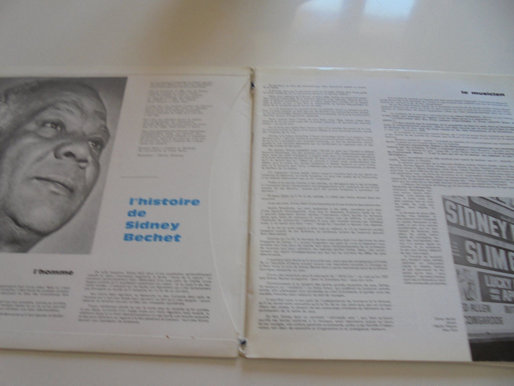 Dischi in vinile: " L' Histoire de Sidney BECHET " 2 x LP Frankreich – Usato da Crissier venduto da Promopost 1