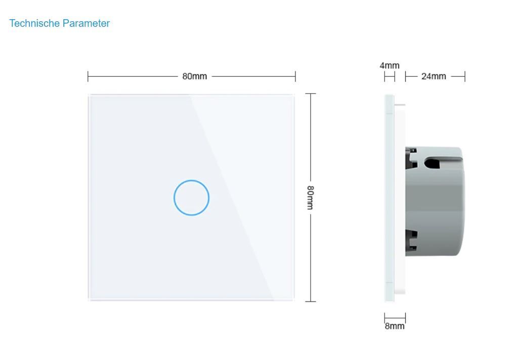 Schalter: luxus Wand Touch Sensor Schalter – Neu und originalverpackt aus Uerkheim von Kaufoption 6