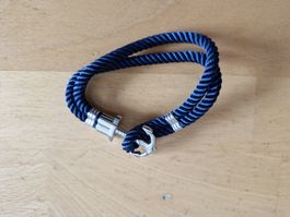 Cooles Anker Armband, dunkelblau - Sommer Accessoire!
