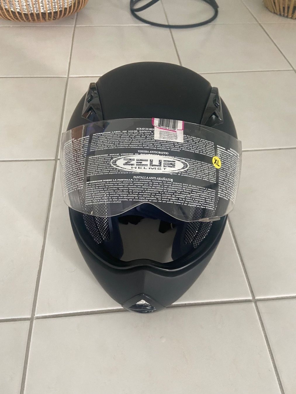 Caschi & visiere: Motorradhelm ZEUS Helmet – Nuovo e nell'imballaggio originale da Orpund venduto da Tmiso 1