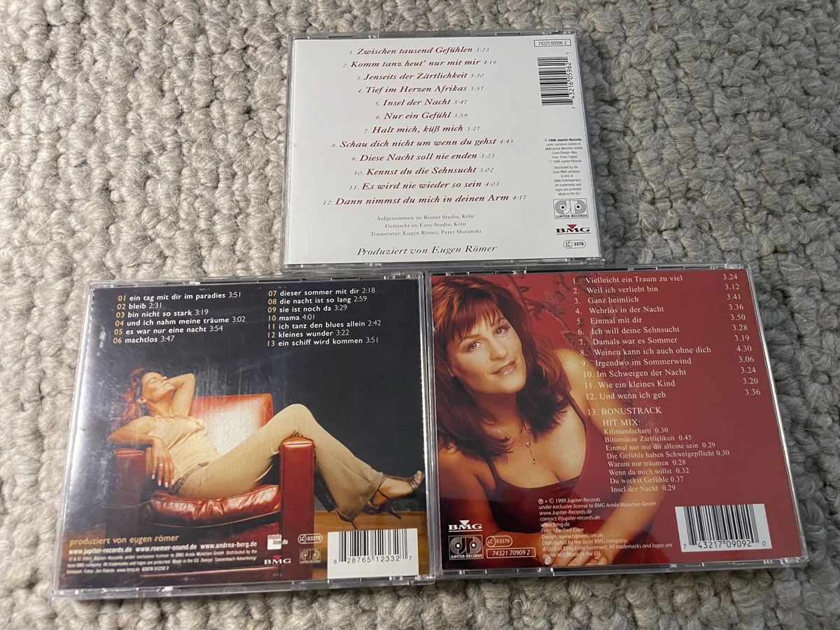 CD: 3x Andrea Berg  – Nuovo (secondo la descrizione) da Reinach AG venduto da trigger7811 2
