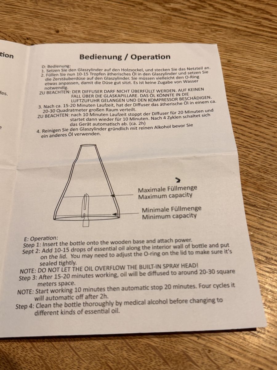 Duftöldiffusoren: Aroma Diffuser für intensive Raumbeduftung – Gebraucht aus Rudolfstetten von nad_j7jq 4