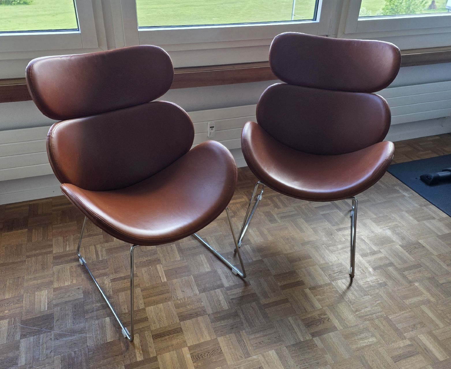Poltrone: Vintage Design Sessel, Kunstleder Cognac – Usato da Cham venduto da jan_6hrg