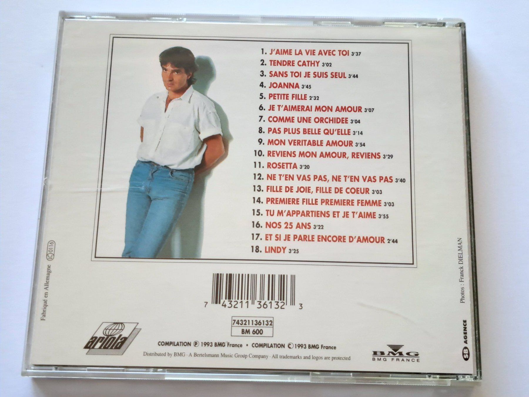 CD: Cd Christian Delagrange - Mes années tendresse – Usato da Pully venduto da bro_n52j 1