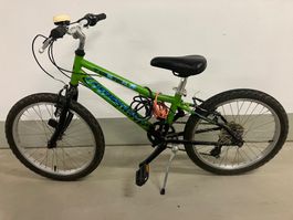 Bicicletta per bambini Crosswave verde 24" usata