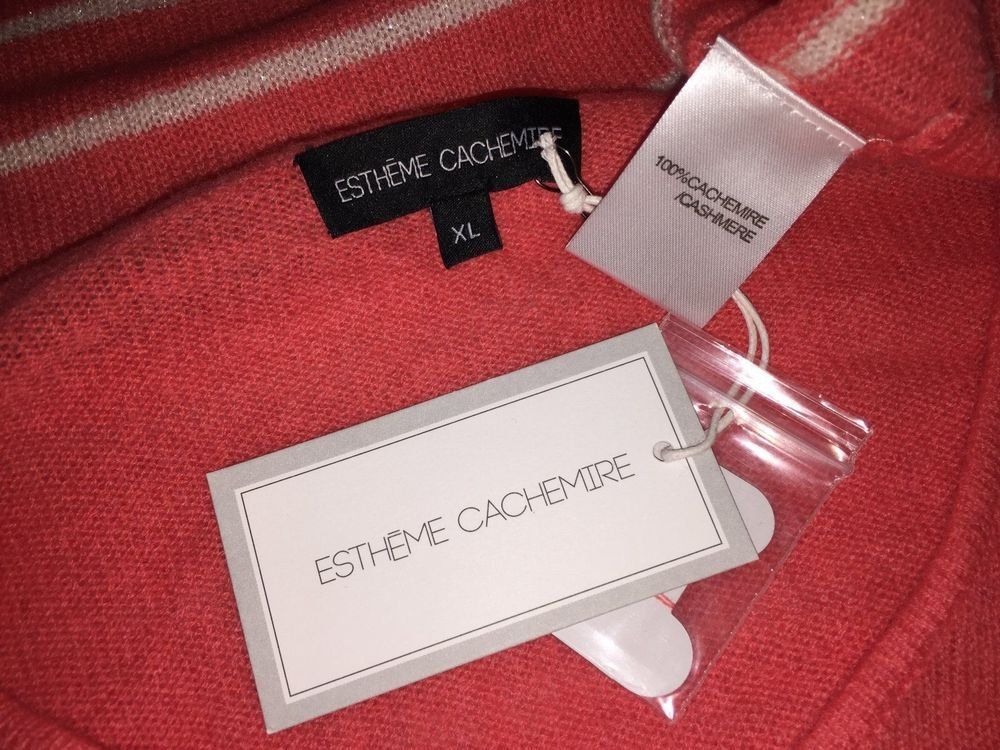 Maglioni & Felpe: Pullover ESTHEME CACHEMIRE Taille/Grosse XL Neuf/Neu NP 200 – Usato da Cossonay-ville venduto da Super-Price-Quality 8
