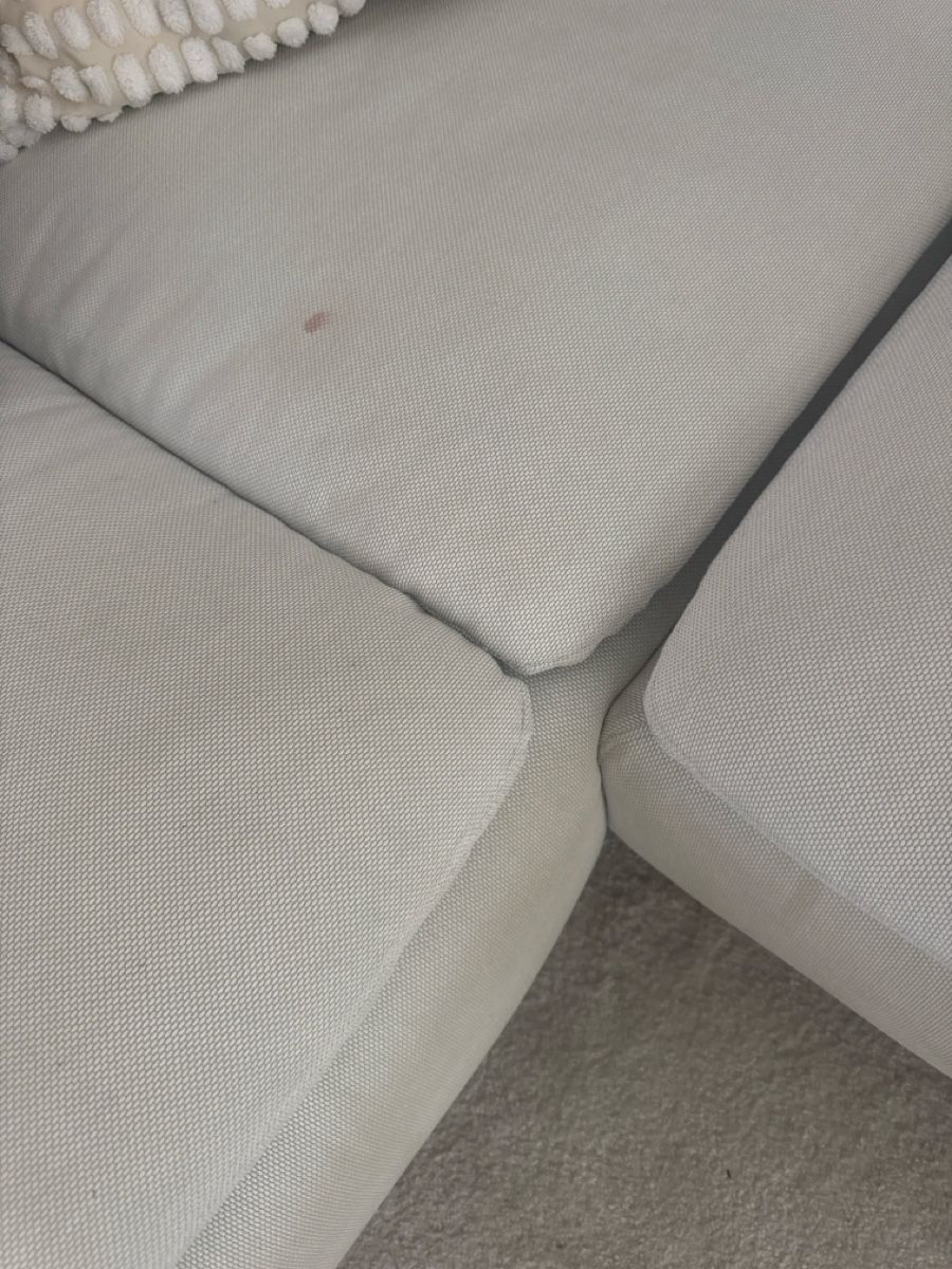 Ikea Sofas: Ecksofa hellgrau Stoff guter Zustand leichte Flecken – D'occasion à Oberglatt ZH par ann_cv6t 3