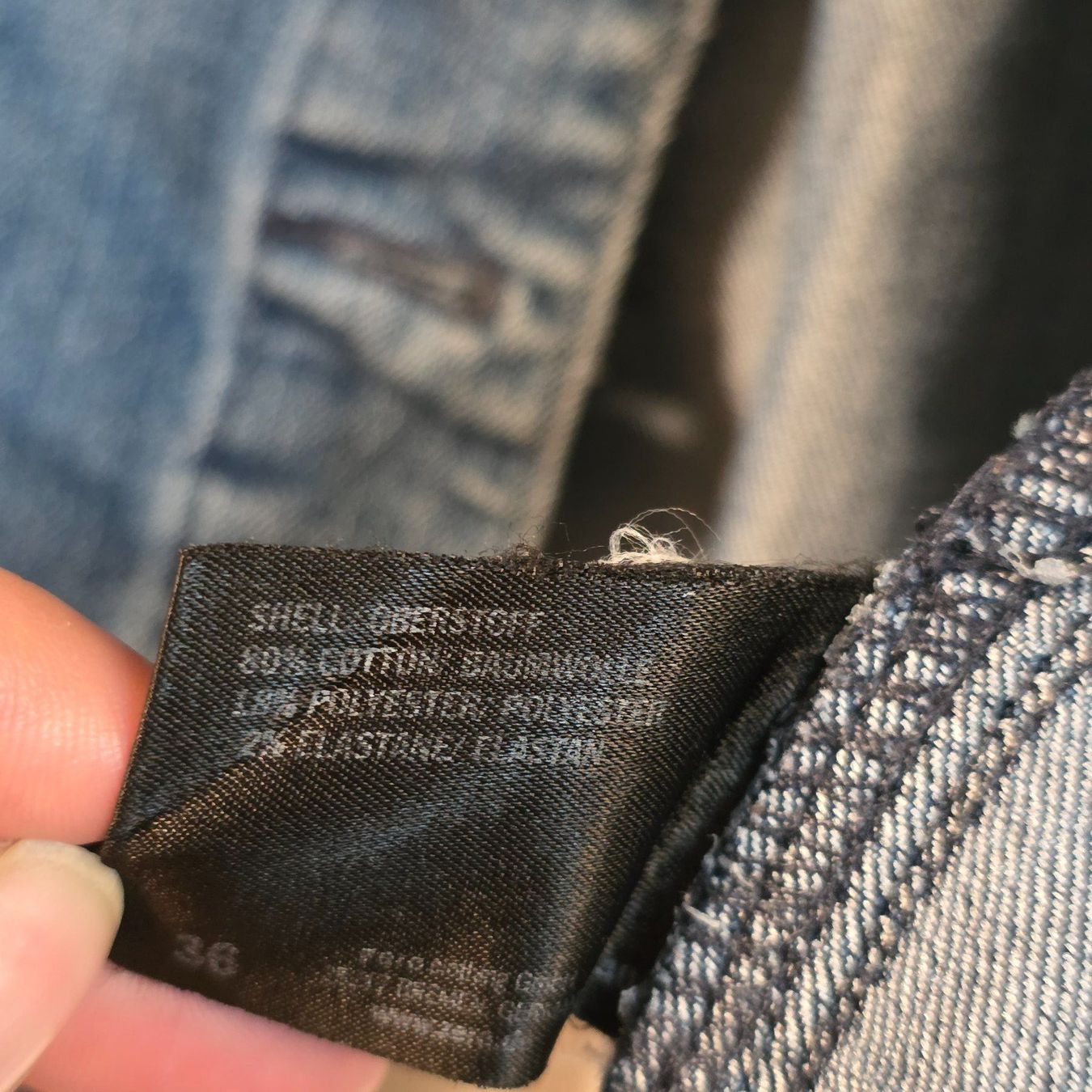 Giacche: Jeansjacke ZERO 36/38 tailliert – Usato da Wald ZH venduto da CapLux 4