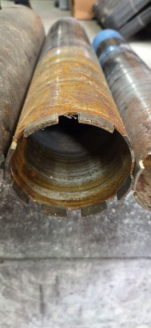 Alle Werkzeuge: 4x Diamantbohrkronen gebraucht – Defekt aus Worb von pirelli_01 2