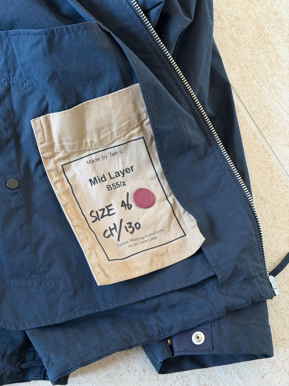 Jacken: TEN C MID LAYER B55/Z JACKET BLU ESERCITO – Gebraucht aus Neftenbach von SergeF0102 1