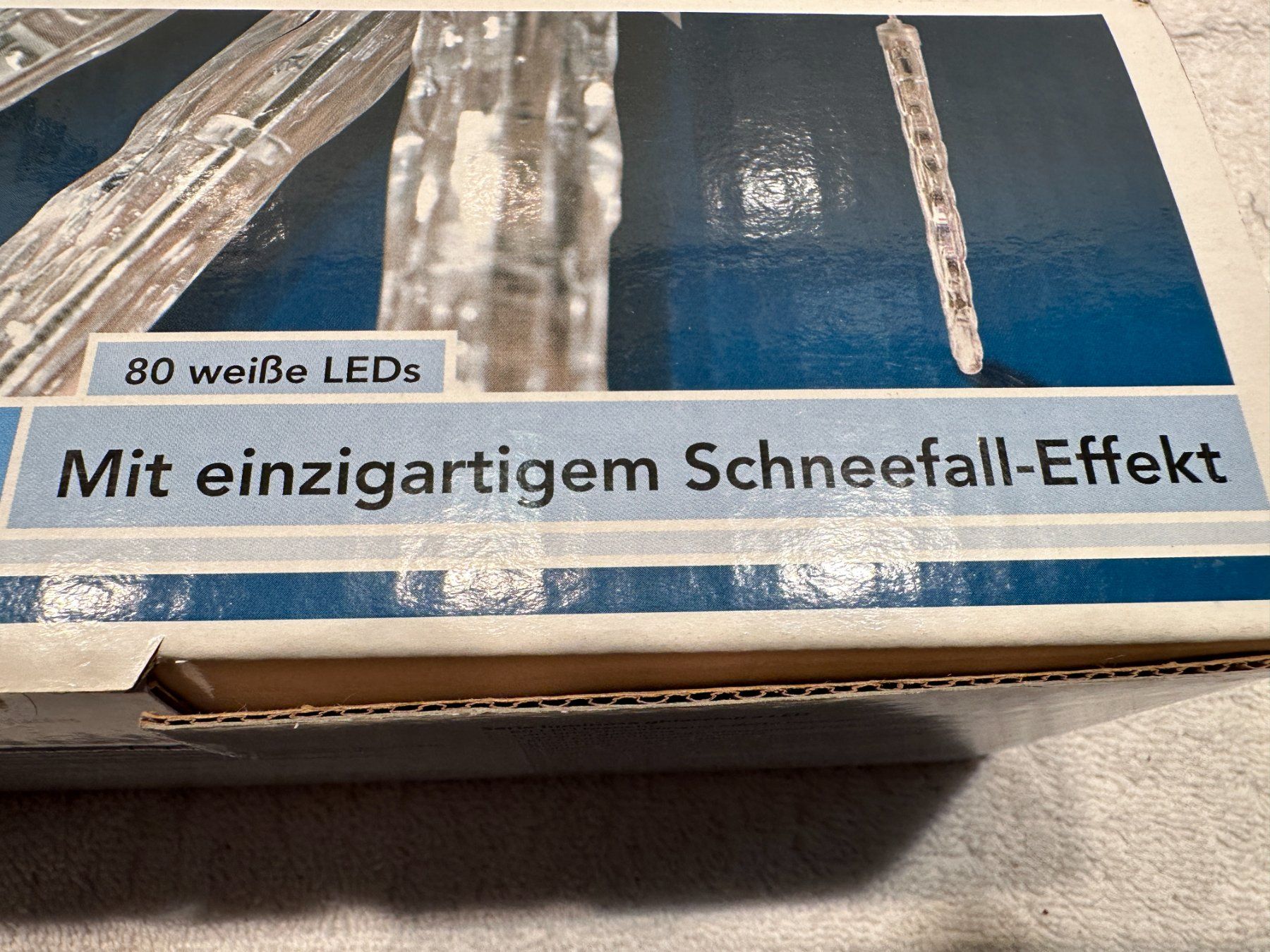 Ghirlande e barre luminose: Lichterkette mit Eiszapfen – Usato da Laupen ZH venduto da Mcafi02 4
