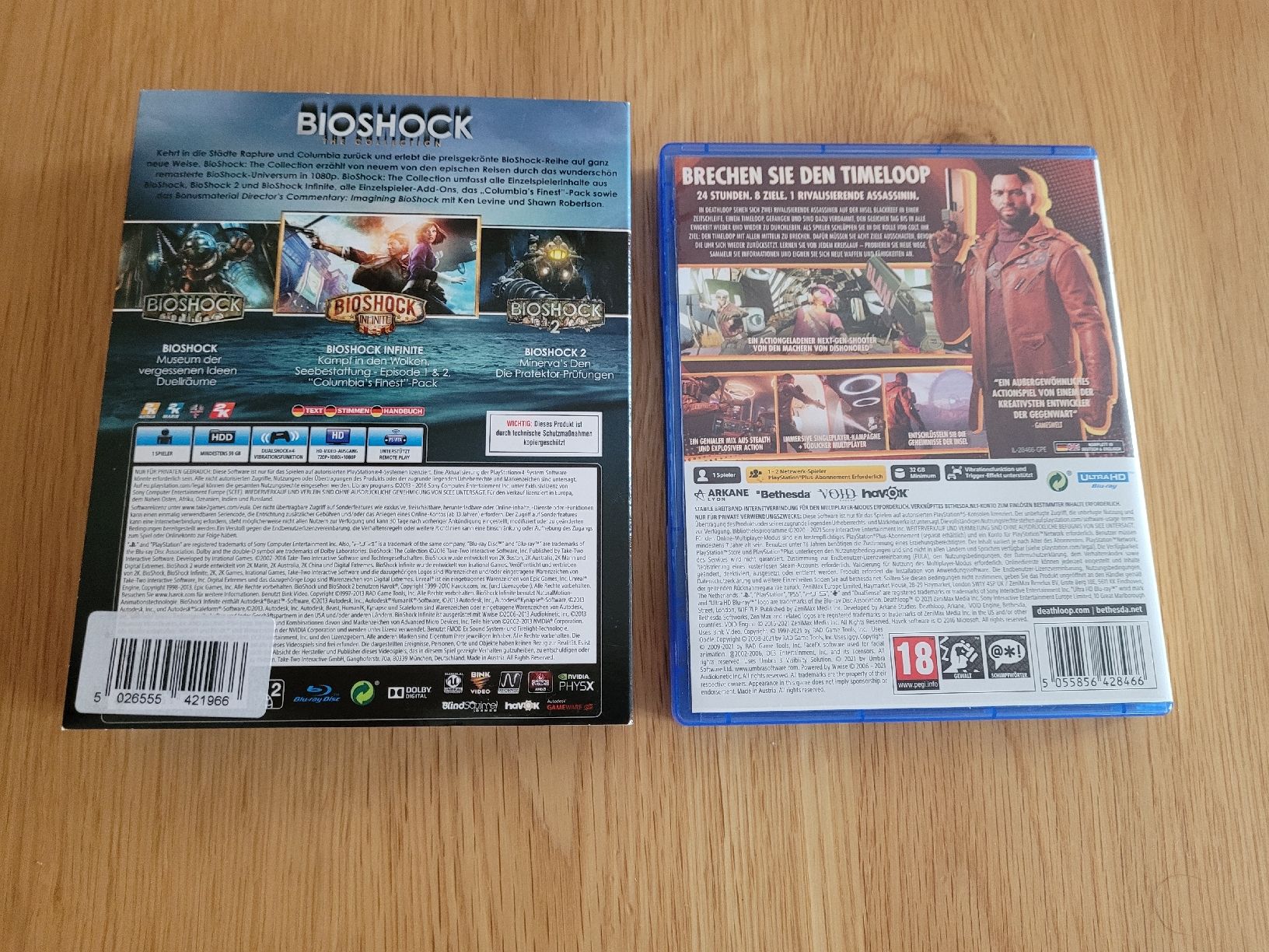 Giochi: PS4 Bioshock the collection & PS5 Deathloop wie neu – Nuovo (secondo la descrizione) da Walzenhausen venduto da Mitch3r13 1