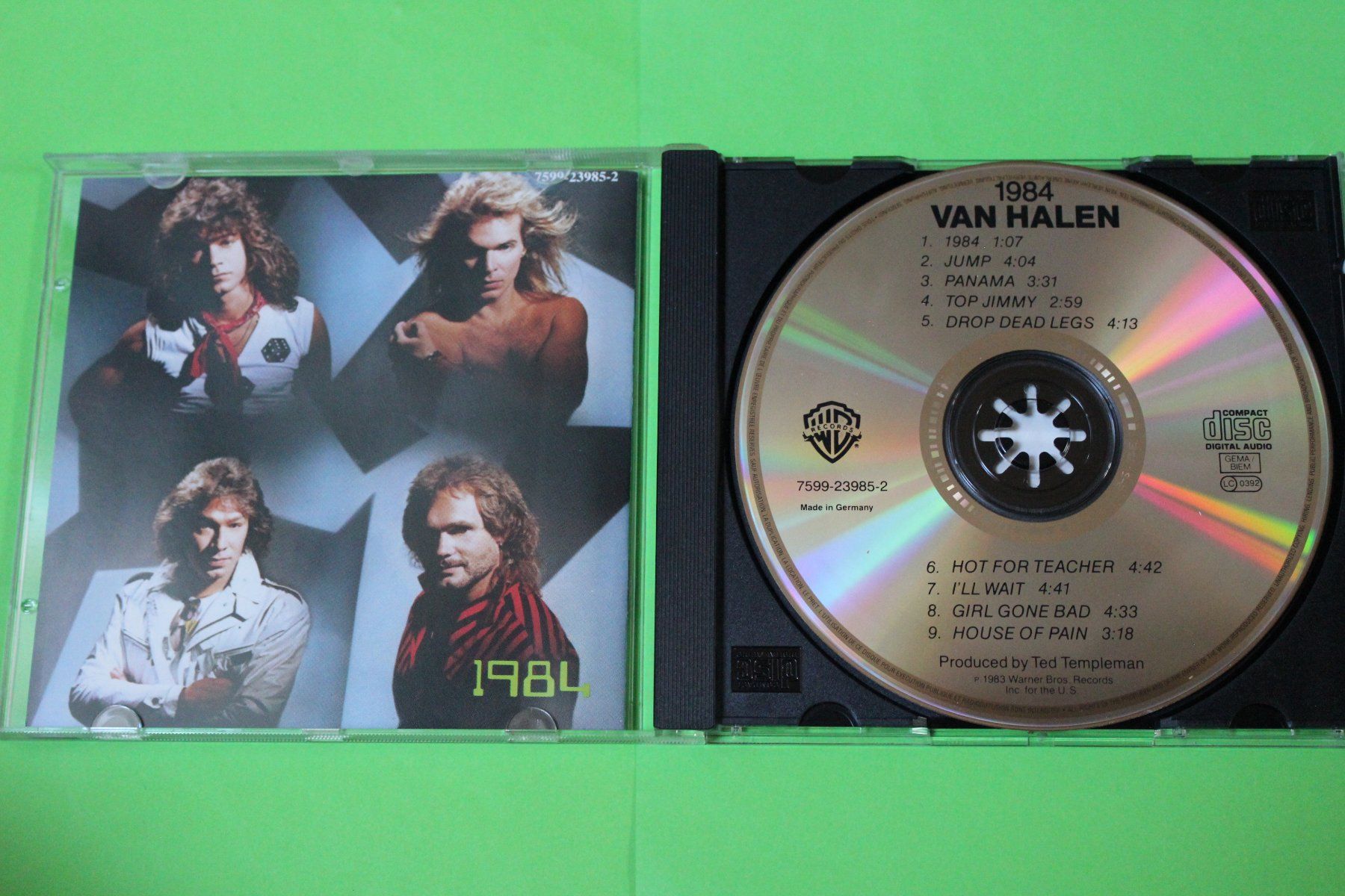 CDs: Van Halen - 1984 CD Guter Zustand – Gebraucht aus Tübach von JamesStone 3