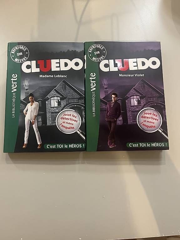 Jeux: Livre Cluedo – D'occasion à Chavannes-Renens par luc_52p8