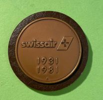 Swiss Air Münze 1931-1981 / 50 Jahre SWISS AIR