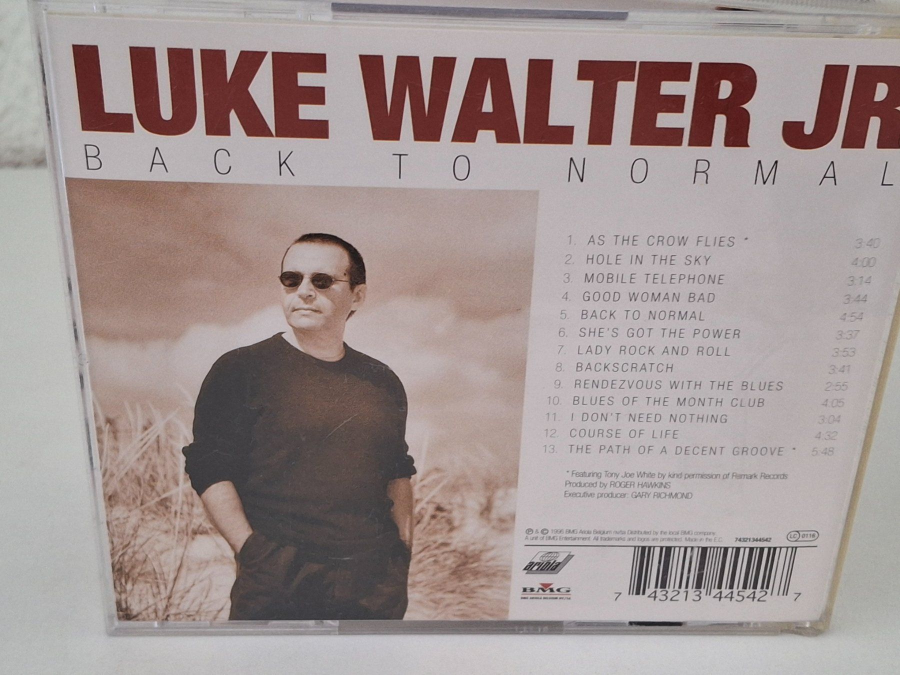 CD: CD Luke Walter Jr - Back To Normal /  Blues - Rock -soft – Usato da Aarberg venduto da Jackup1 1