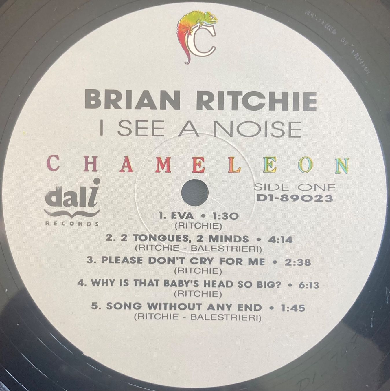 Dischi in vinile: BRIAN RITCHIE - I SEE A NOISE – Usato da Poliez-Pittet venduto da Newtown-Records 2