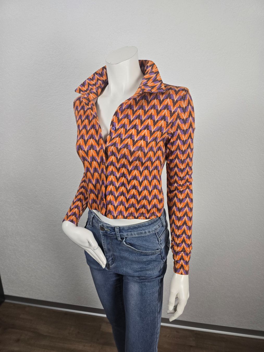 Stradivarius Tops: STRADIVARIUS Pull retro T-M – Gebraucht aus Les Verrières von kitel79 5