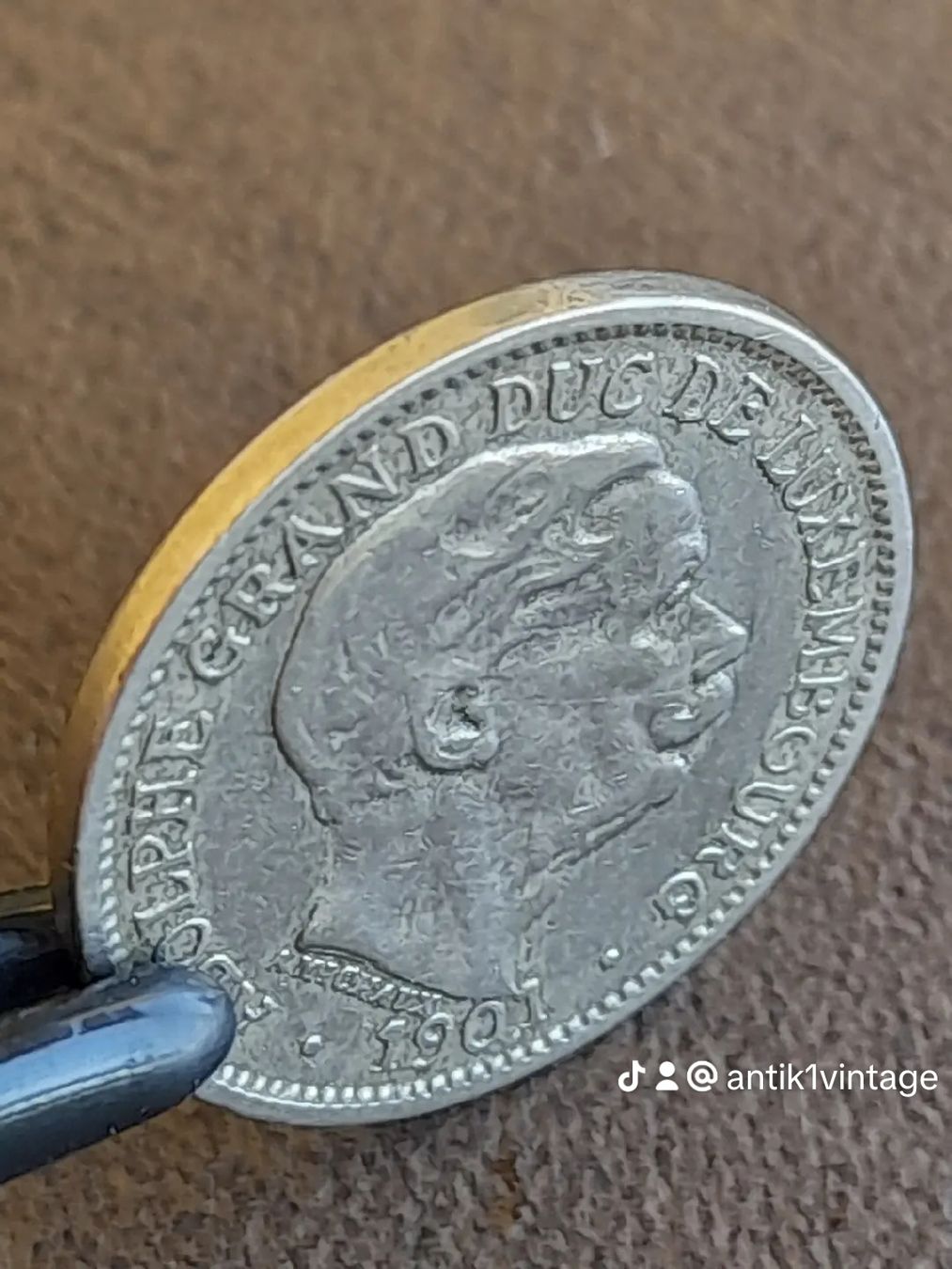 Tutti le monete: 10 Centimes 1901 Luxemburg – Usato da Basel venduto da Basel_20 2