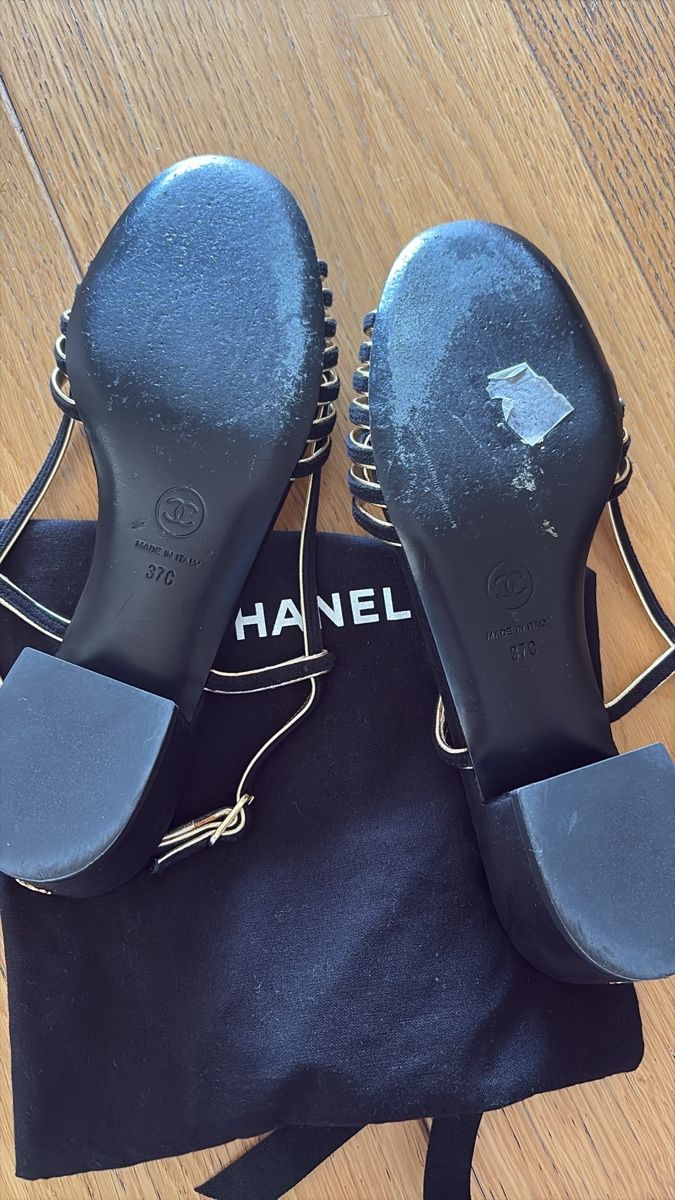 Chanel Damenschuhe: Sandales Chanel – Gebraucht aus Montreux von princessleia 2