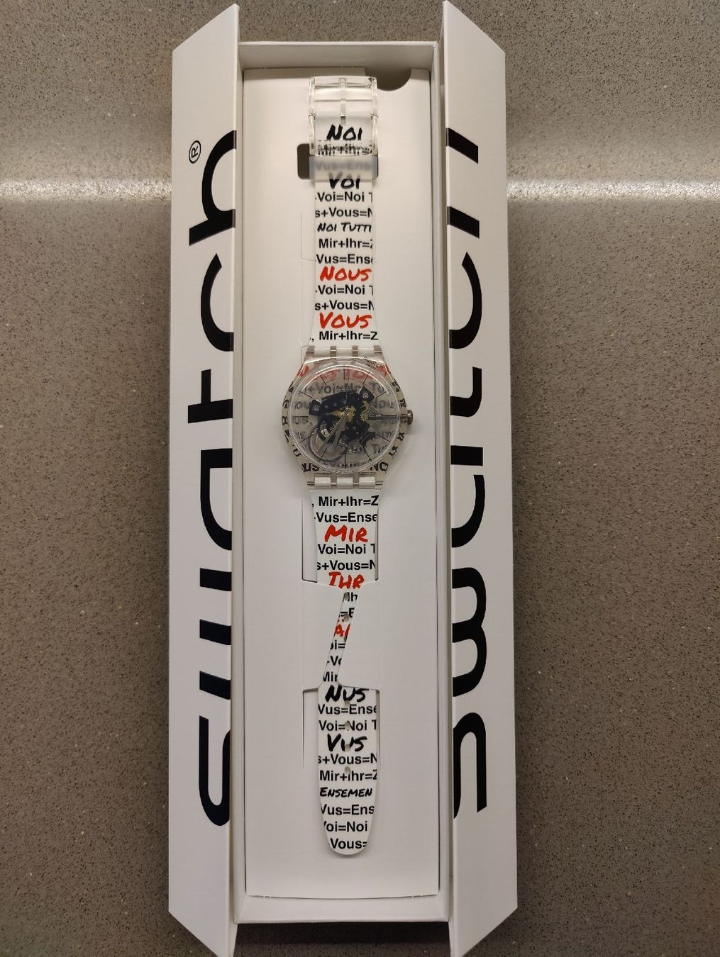 Swatch Orologi: Swatch Aktionärsuhr 2026 – Nuovo e nell'imballaggio originale da Dierikon venduto da Fabulous_
