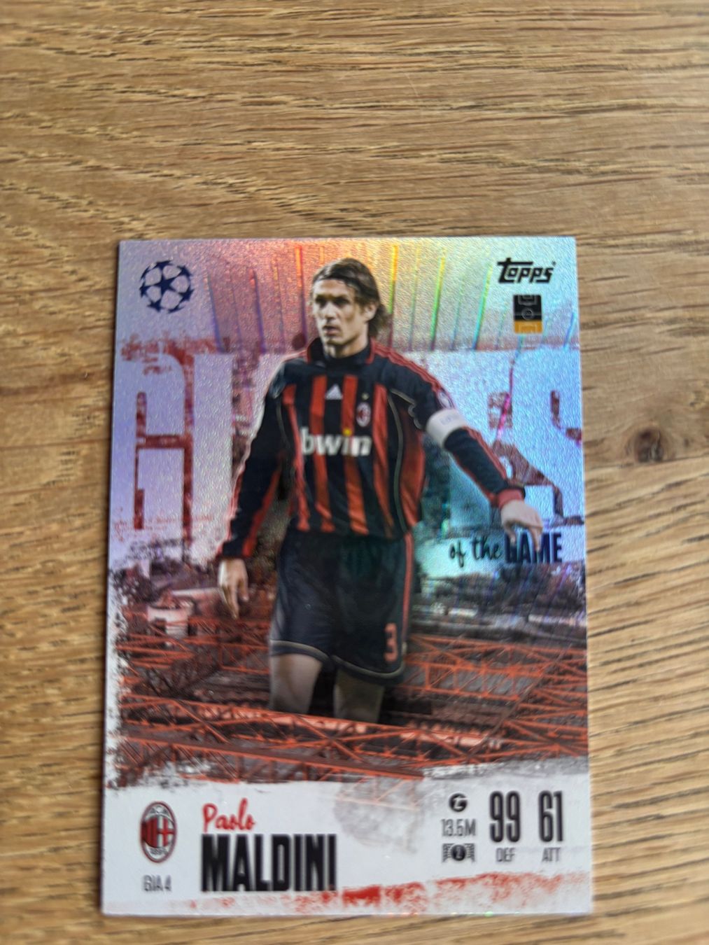 Topps Carte collezionabili: Maldini Topps  karte – Usato da Winterthur venduto da Daira01