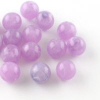 Acrylperlen Flieder 6mm / 100St. / Aktion