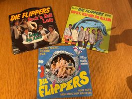3 Schallplatten Singles Die Flippers Bellaphon Konvolut 