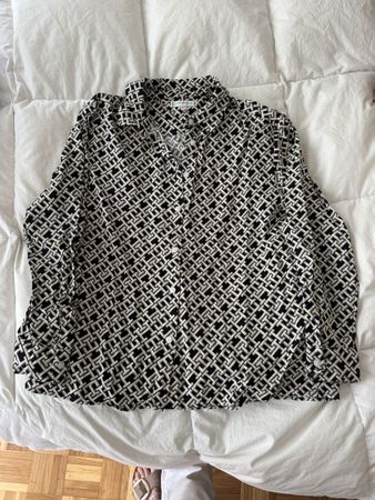 Chemise Tommy Hilfiger motif TH LOGO unique taille 40
