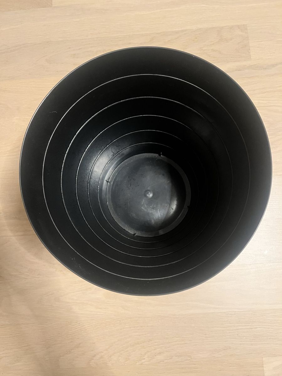 Ikea Cestini per rifiuti: Abfalleimer; schwarzer Kunststoff  – Nuovo (secondo la descrizione) da Pfäffikon SZ venduto da Gschmois26 2