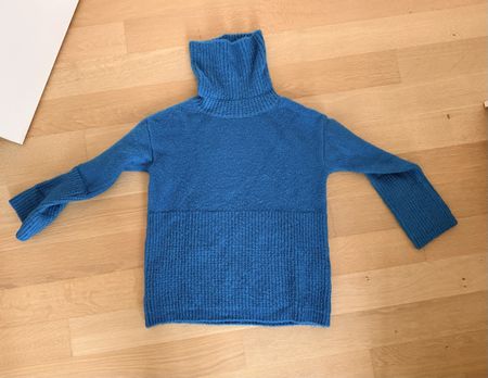 Street One Strickpullover Rollkragen 36 Türkis blau petrol