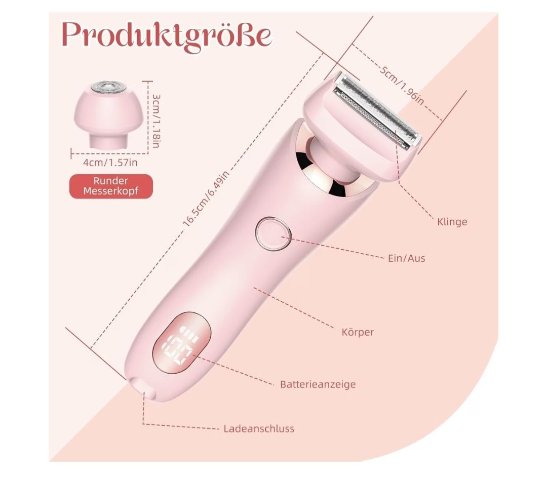 Rasoi & Lamette da barba: Damenrasierer Wet&Dry – Nuovo e nell'imballaggio originale da Dachsen venduto da Topparts1 6