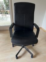 IKEA Bürostuhl schwarz mit Armlehnen in gutem Zustand
