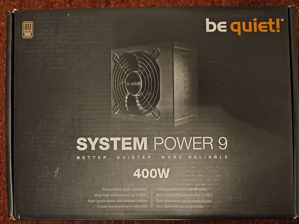 Componenti elettronici: Be quiet! System Power 9 400W Netzteil – Usato da Zürich venduto da pau_wbw8