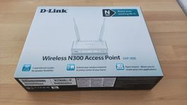 D-Link Wireless N300 Access Point (DAP-2020) - Neuwertig!