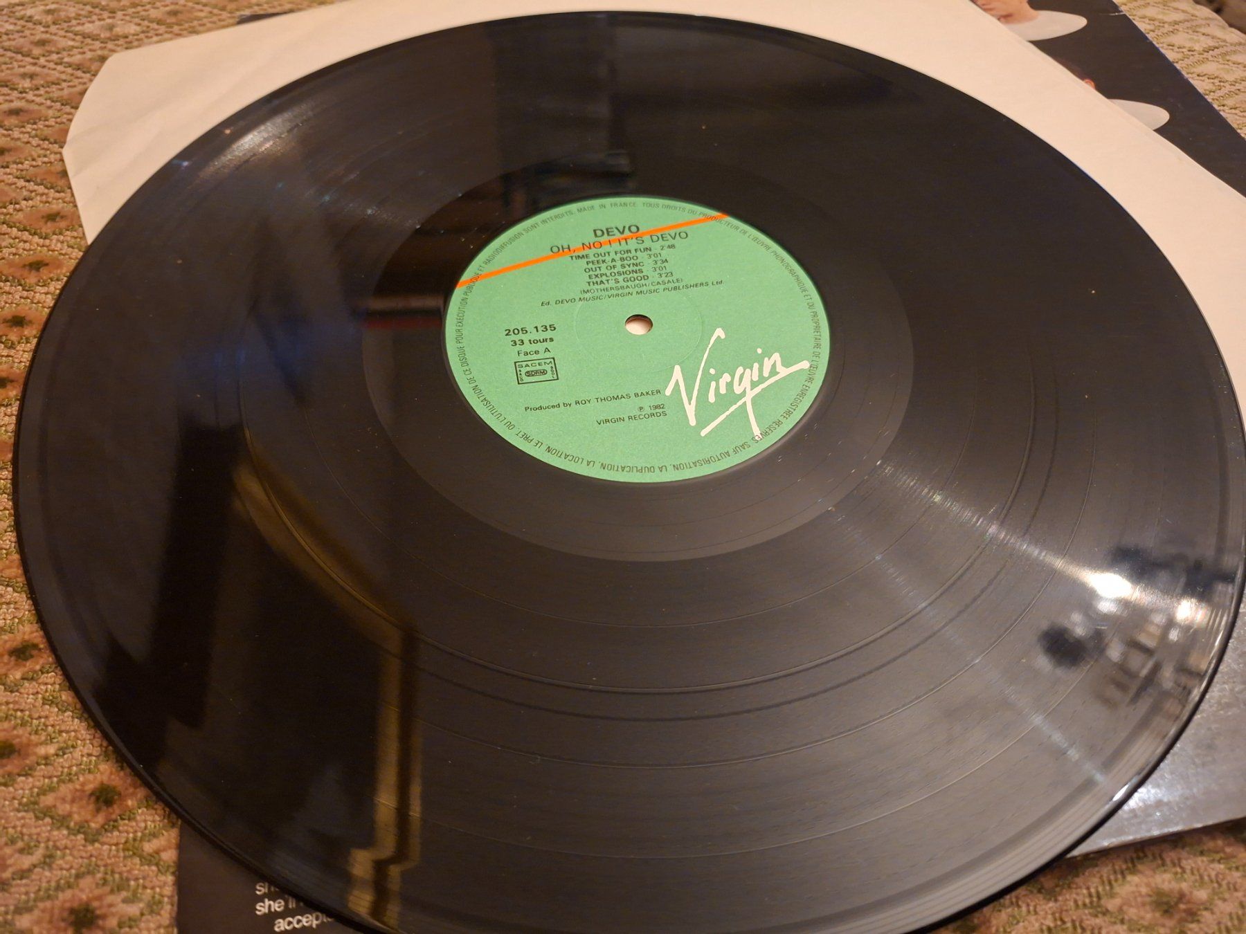 Dischi in vinile: New Wave/Electro LP - Devo Oh No It Is Devo - 1982 – Usato da Bernex venduto da Wannabehasbeen01 5