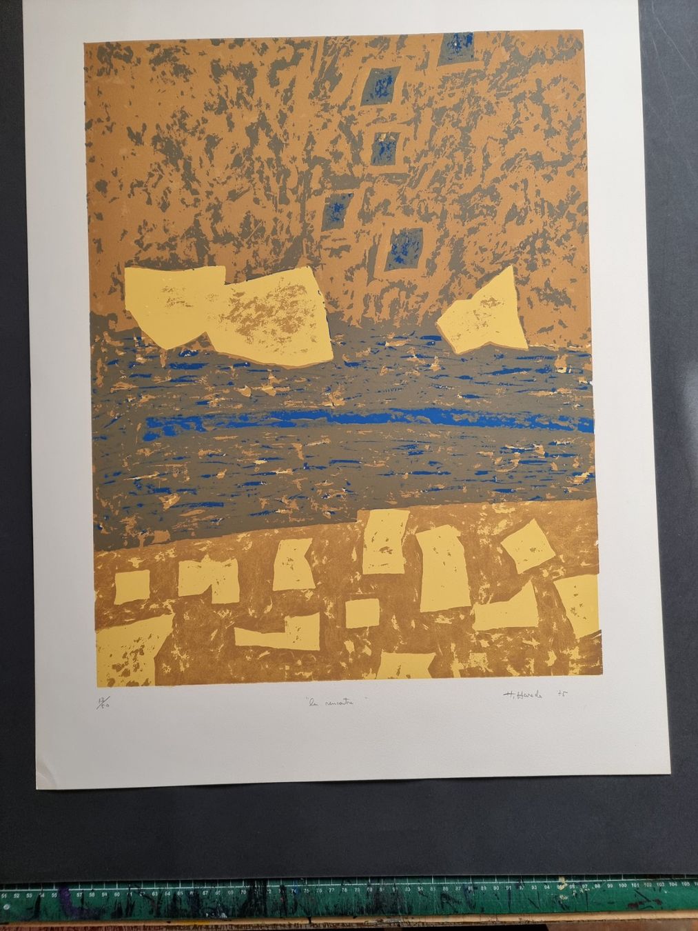 Grafiken & Lithographien: HARADA HIROSHI LITHOGRAPHIE SIGNIERT NUMMERIERT – Gebraucht aus Gersau von kunst-online 1