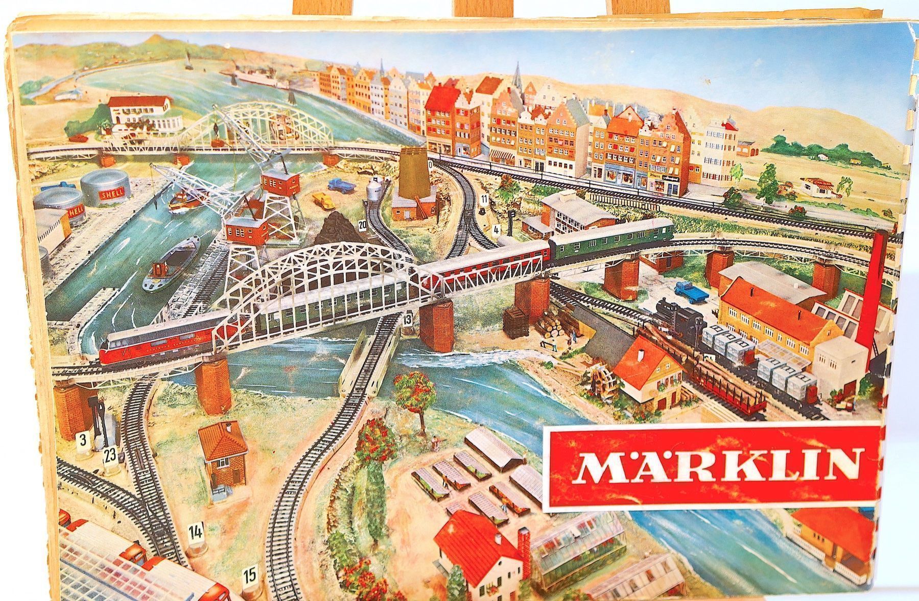 Märklin Modellini di ferrovie: MÄRKLIN 0330 Gleisplan-Zeichenschablone – Usato da Ipsach venduto da locky55 4