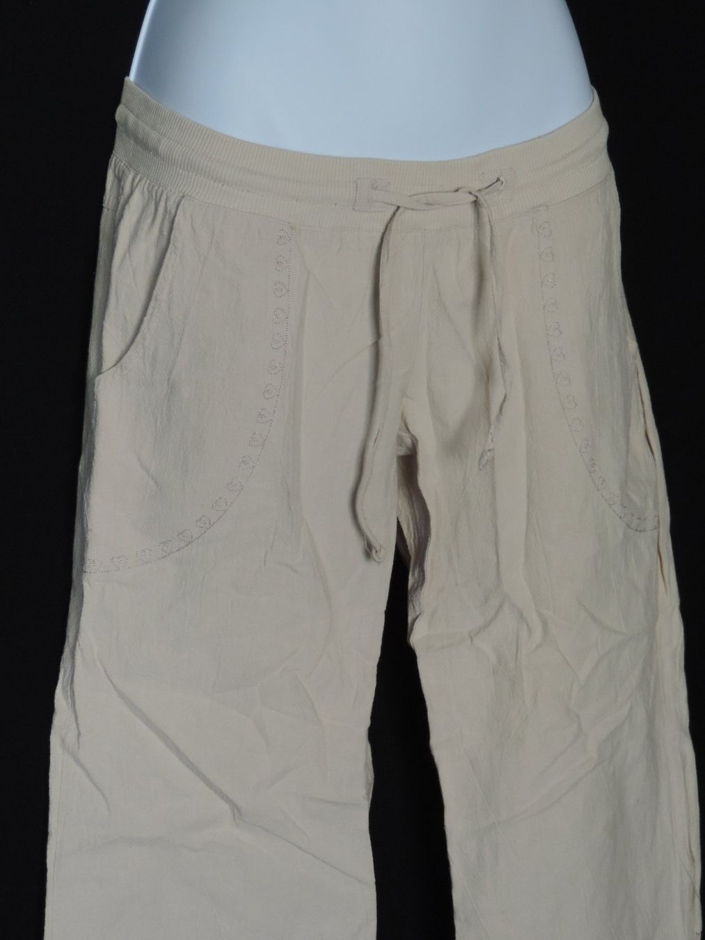 Hosen: pantacourt vero moda beige – Gebraucht aus Genève von Axelle333 4