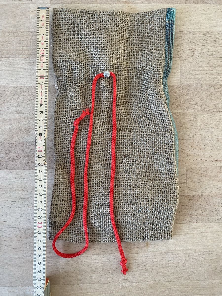 Borse: Samichlaussäckli Nikolaus Säkchen Jute – Usato da Flawil venduto da Vera44 1
