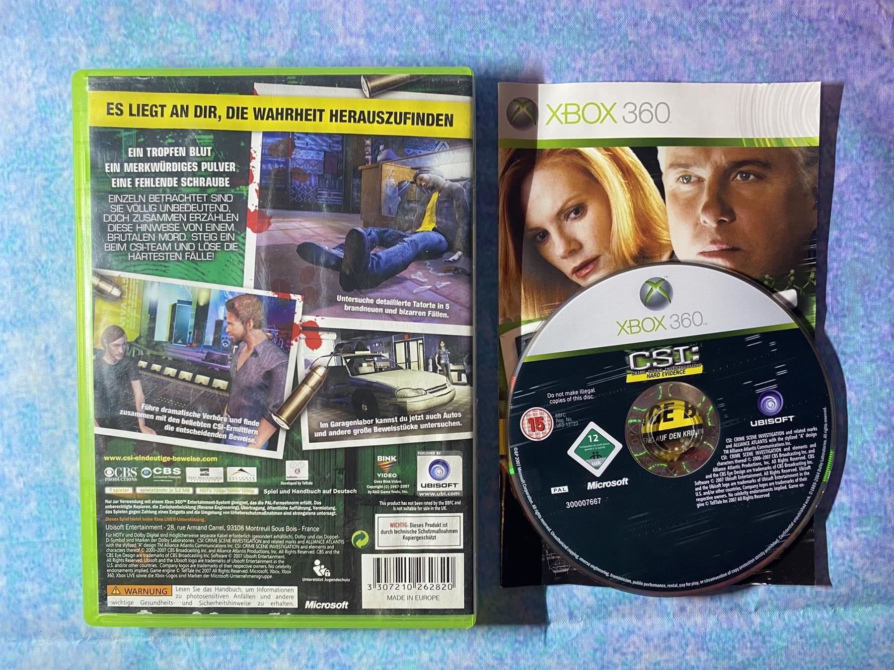 Giochi: Xbox360: CSI Eindeutige Beweise – Usato da Märstetten venduto da AlienNova 1