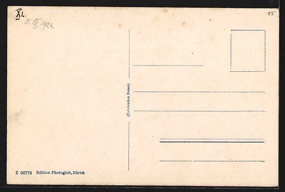 Cartes postales: AK Lungern, Teilansicht mit Bergen – D'occasion à Berlin par bartko-reher 1