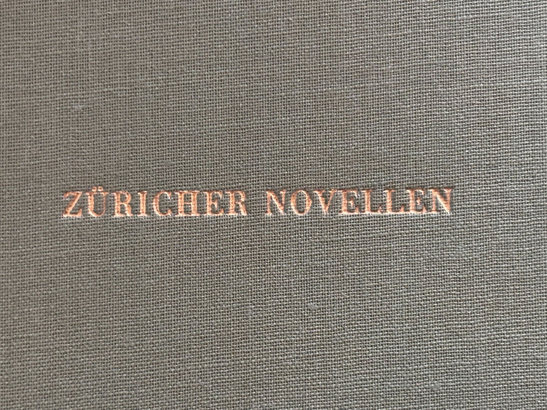 Libri: 4 Bände von GOTTFRIED KELLER – Usato da Zürich venduto da Tzhkely24 1