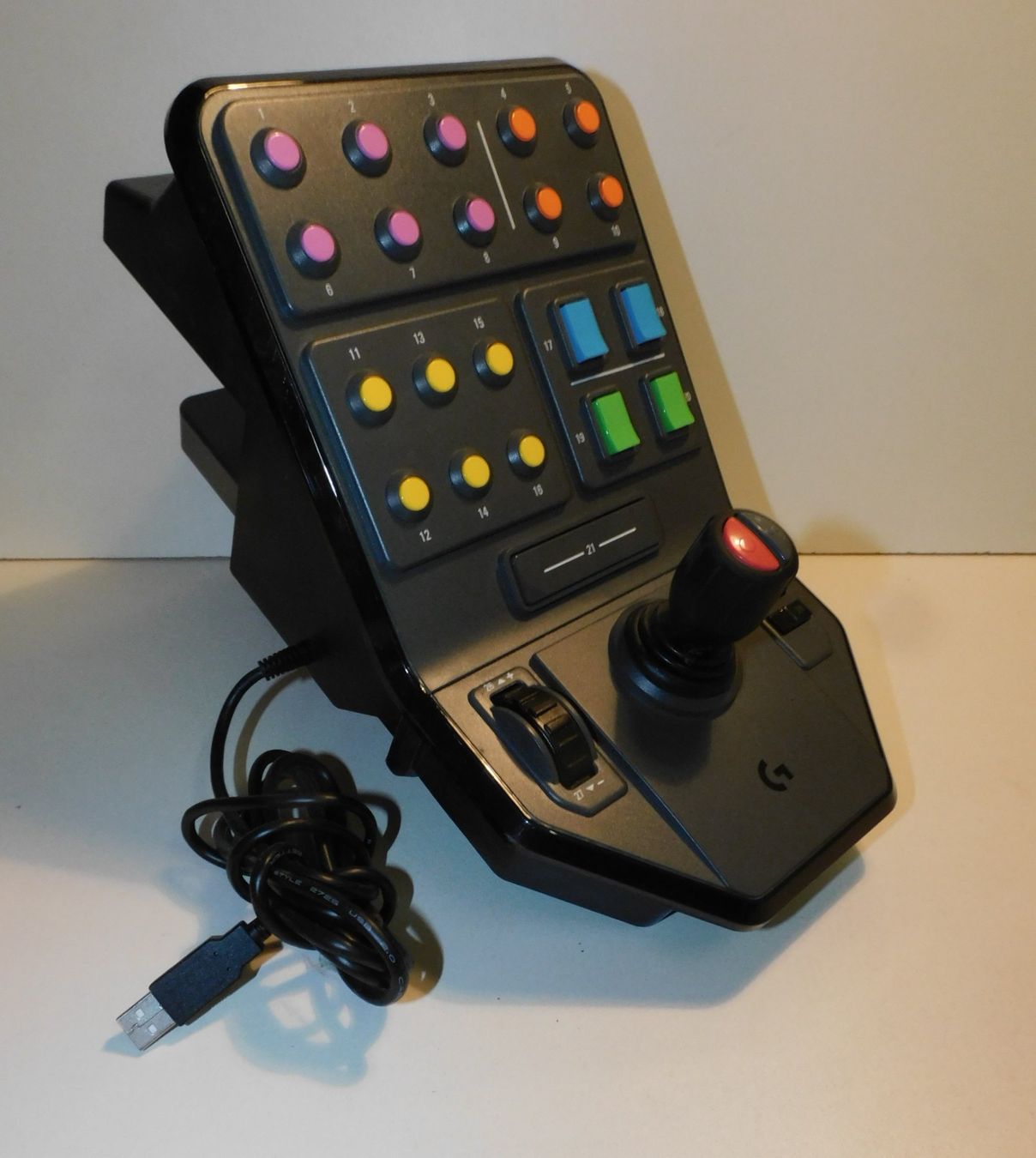 Systèmes de contrôle: Logitech Farming Simulator Controller Set schwarz – D'occasion à Sursee par 76 6