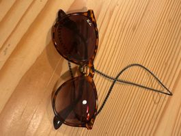 Ray-Ban Sonnenbrille braun gemustert gebraucht