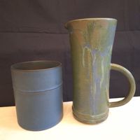 Versand möglich! Vintage Behälter, Krug, Topf, Vase