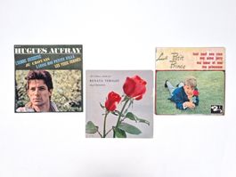 3x Vinyl EPs - Tebaldi, Aufray & Le Petit Prince